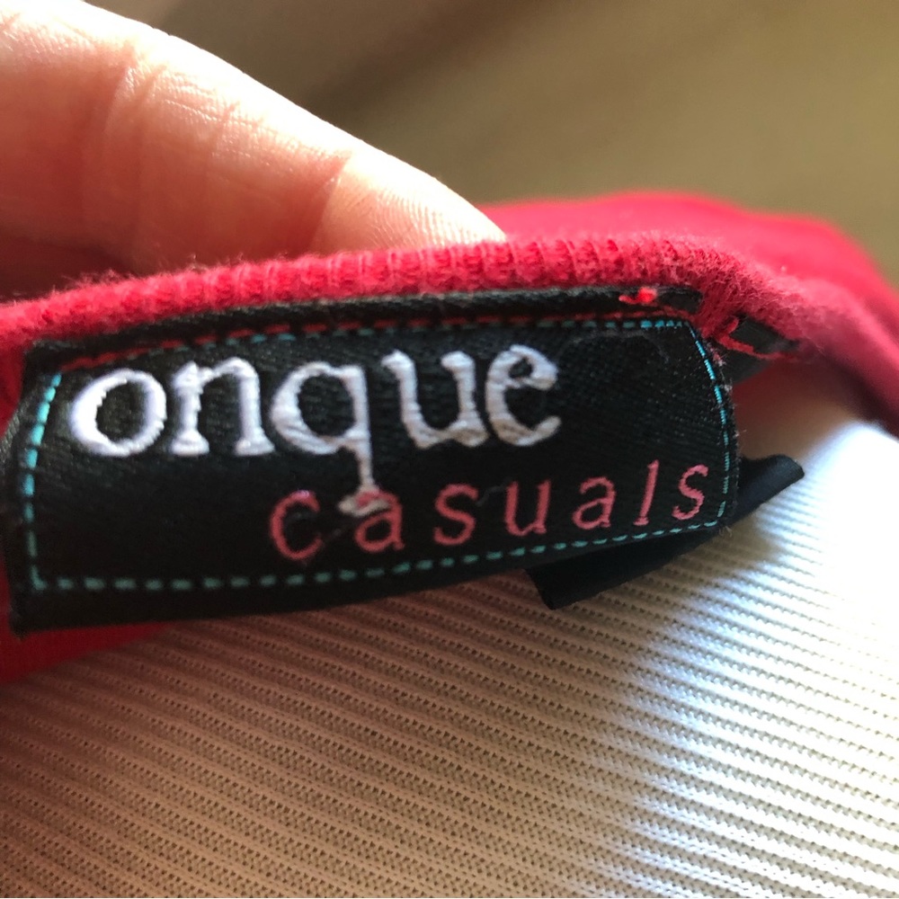 Red Long Sleeve Holiday Tee - Picture 5 of 8